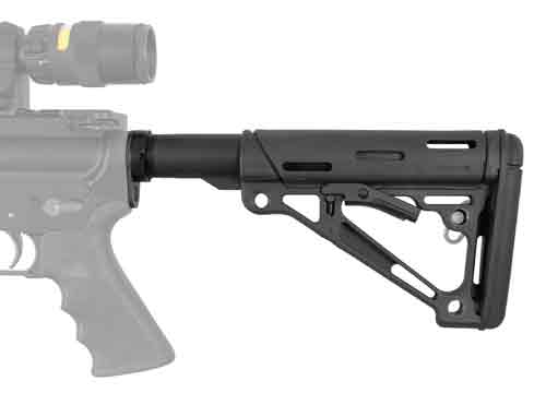 Hogue Ar-15 Collapsible Stock - Black Mil-spec W/buffer Tube 3