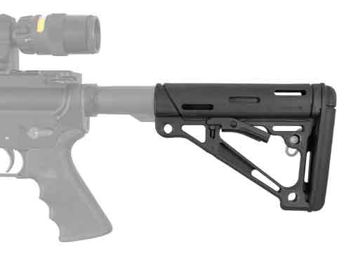 Hogue Ar-15 Collapsible Stock - Black Rubber Commercial 3