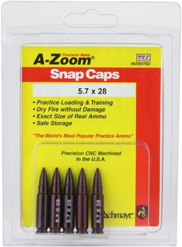 A-zoom Metal Snap Cap 5.7x28mm - 5-pack