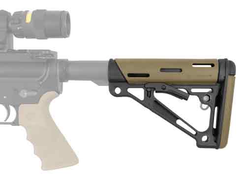Hogue Ar-15 Collapsible Stock - Flat Dark Earth Rubber Milspec 3