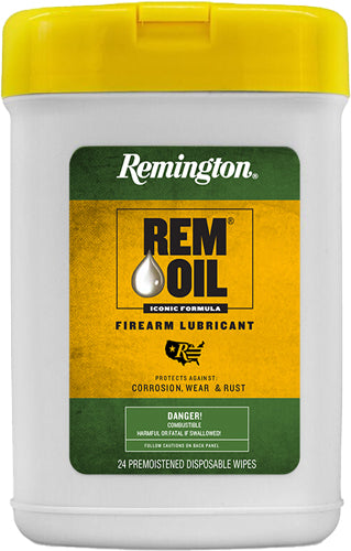 Remington Rem Oil Gun Wipes - 24pk