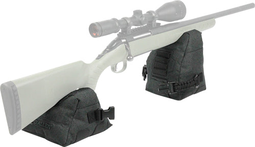 Allen Eliminator Shooting Bags - Front & Rear Grey/black
