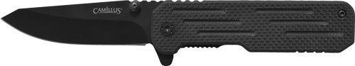 Camillus Choff Drop Point - 2.75" Ss Blade Nylon Black
