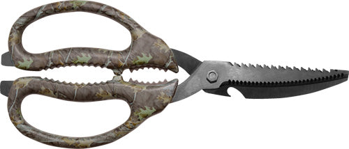 Camillus Game Shear 8.75" - Multi-function Serrated Camo