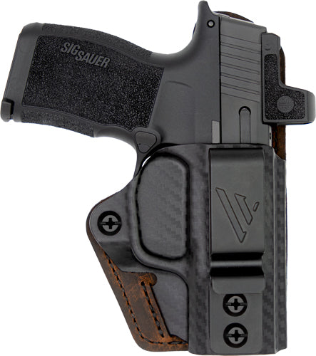 Versacarry Compound Custom Iwb - Holster Poly Sf Hellcat Brown