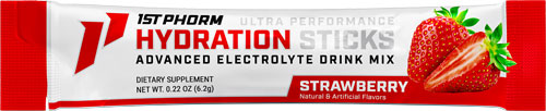 1st Phorm Hydration Sticks - Strawberry 20 Count