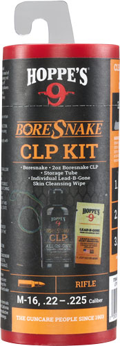 Hoppes Boresnake Cleaning Kit - Combo W/clp .22/.223 Rifle<