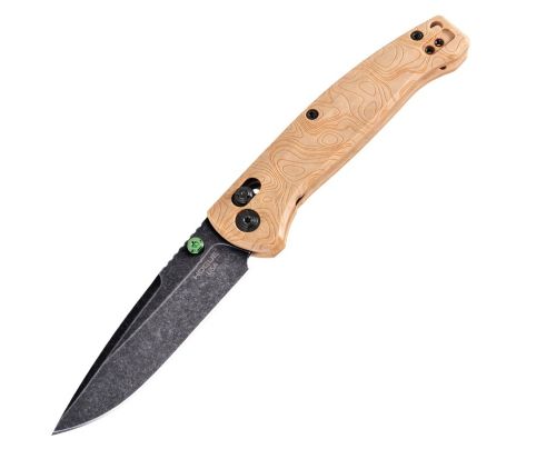 Hogue Mysto 3.4" Able Lck Fldr - Clip Point Maple Valley Wood