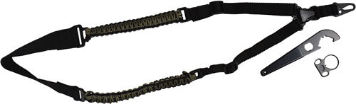 Toc Tactical Paracord Sling - W/ Adapter & Wrench Single Pt