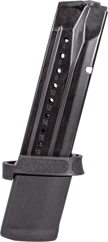 S&w Magazine M&p9 23rd With - Adpter Black Aluminum