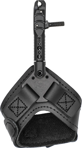 Scott Release Aspen Single Jaw - Black Leather Buckle Strap
