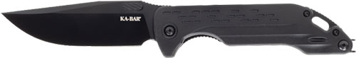 Ka-bar Warthog Folder 3.75" - Black Liner Lock D2