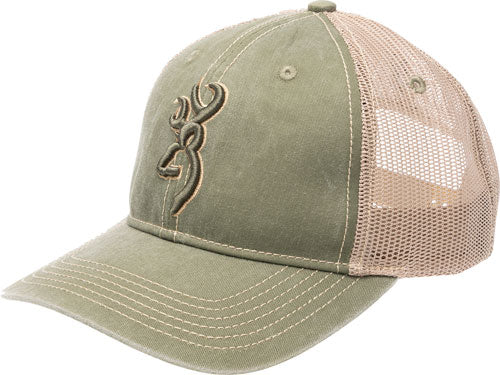 Browning Cap Colcord Mesh Back - Green Osfm* 1