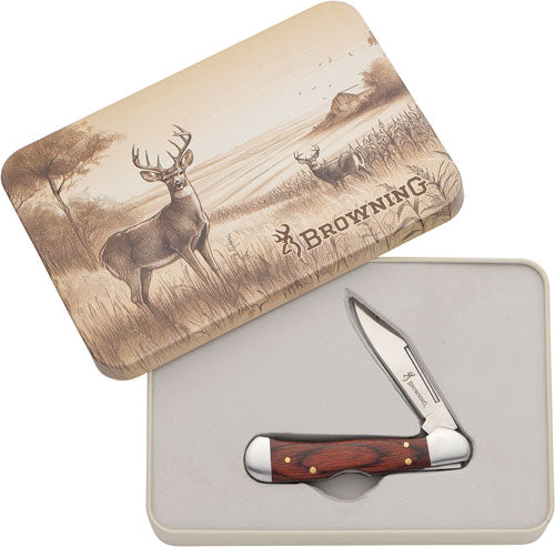 Browning Knife 2026 Whitetail - Art W/gift Tin* 2