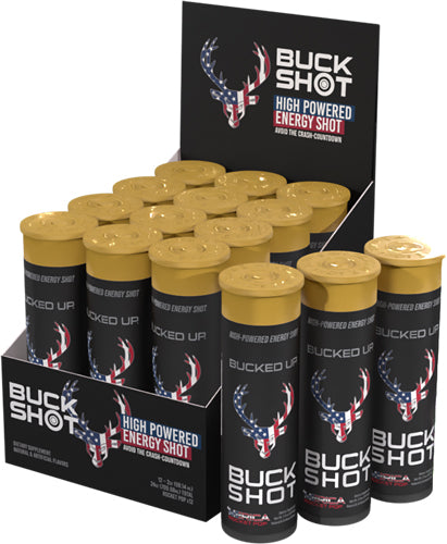 Bucked Up 2oz Energy Shots - Rocket Pop 2-12 Packs