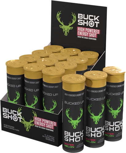 Bucked Up 2oz Energy Shots - Watermelon 2-12 Packs 1