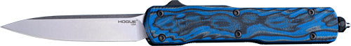 Hogue Counterstrike Auto 3.35" - Otf Drop Point G10 Cover Blue