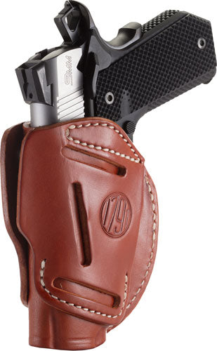 1791 Holster 3-way Owb Multi- - Fit Ambi Sz1 1911 Frm 3-4" Brn