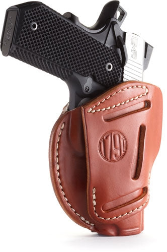 1791 Holster 3-way Owb Multi- - Fit Ambi Sz1 1911 Frm 3-4" Brn