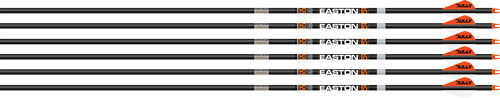 Easton Arrow 6.5mm Match Grade - 500 W/3" Aae Hybrid Vanes 6pk<