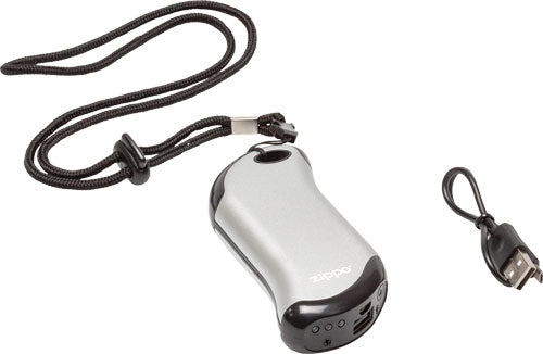 Zippo Heatbank 9s Pro - Rechargeable Hand Warmer Silvr