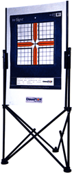 Champion Paper Target Holder - Stand W/carrying Case Black<