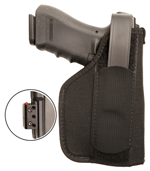 Blackhawk Laser Holster #02 - Medium/large Autos Nylon Blk<