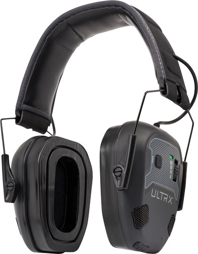 Ultrx Bionic Fuse Bluetooth - Earmuff Midnight Gray 22db!