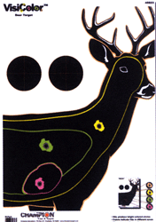 Champion Visicolor Target - Deer 13"x18" 10-pack<