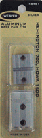 Weaver Base Top Mount Pair - Remington 700 Silver