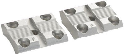 Weaver Base Top Mount Pair - Browning X-bolt Silver