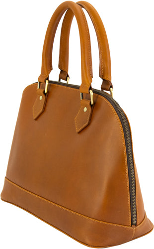 Cameleon S&w Classic Satchel - Concealed Carry Purse Brown