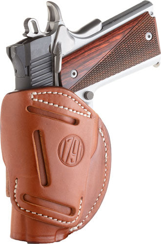 1791 Holster 4-way Iwb/owb Mul - Fit Rh Sz1 1911 3-4" Brown