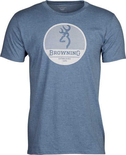 Browning Ss T-shirt Circuit - Blue Large 2