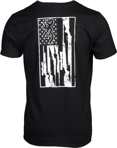 Browning Ss T-shirt Browning - Legacy Flag Black Xlarge 1