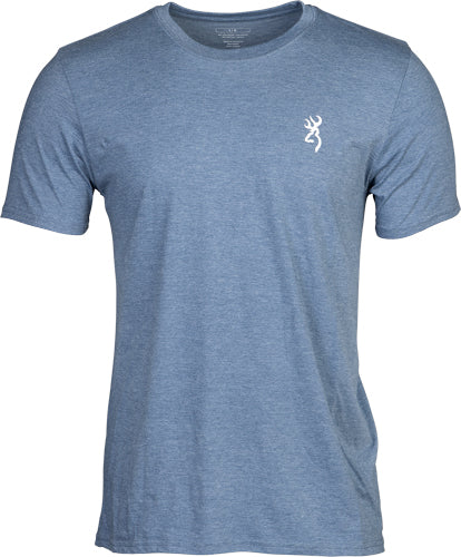 Browning Ss T-shirt Hunt Tough - Blue Xxlarge 2
