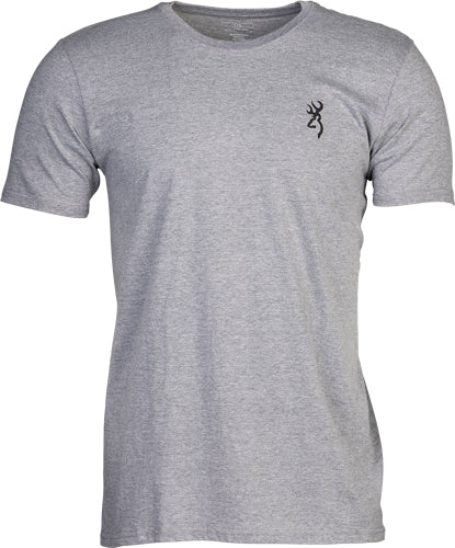 Browning Ss T-shirt Hunt Tough - Heather Gray Xxlarge 2
