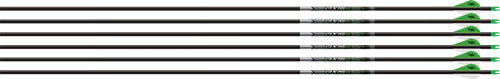 Easton Axis 5mm 300 W/ Halfout - 6-pack W/ 2" Blazer Vanes