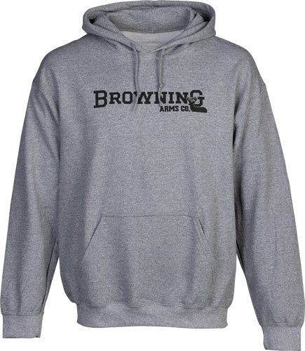 Browning Hoodie Backfence - Heather Gray Xxlarge 1