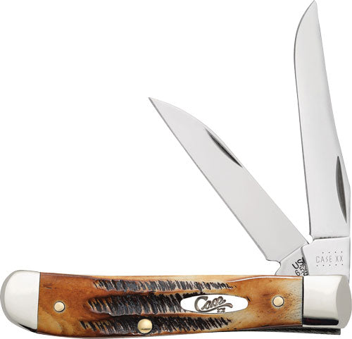 Case Knives 6.5 Bone Stag - Mini Trapper