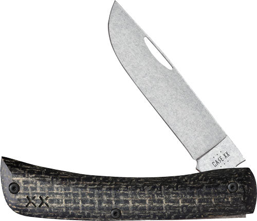 Case Knives Crossroads Series - Black Burlap Lam Sod Buster Jr