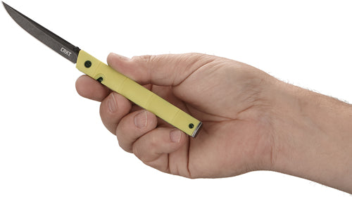 Crkt Ceo Bamboo 3.11" Stonewsh - Fine Edge Blade Nylon Handle 3