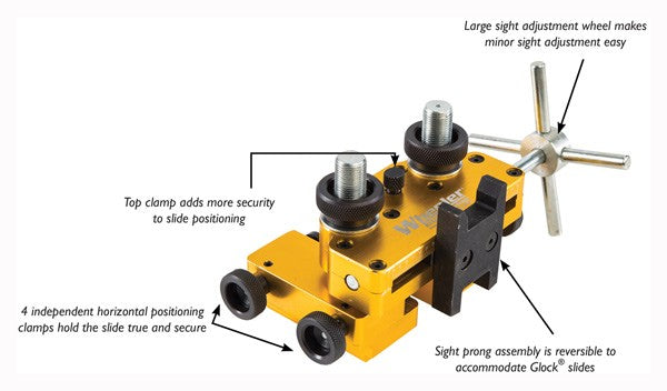 Wheeler Handgun Sight Tool - Universal Armorers Model 3