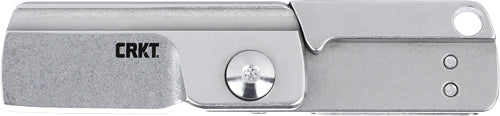 Crkt Box Key 1.24" Plain Edge - Stonewash Slipjoint