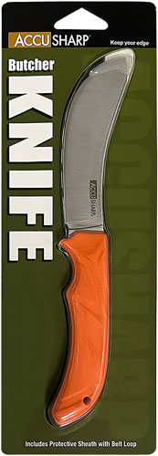 Accusharp Butcher Knife 4" - Blade Non Slip Grip