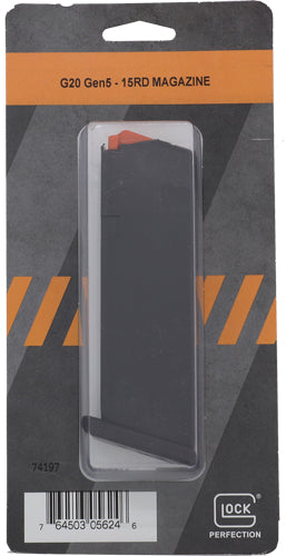 Glock Oem Magazine Gen5 G20 - 10mm 15rd Orange Follower