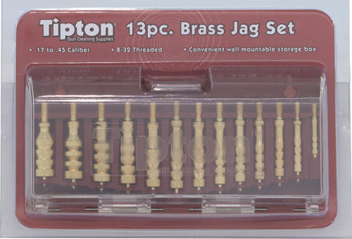 Tipton 13-piece Bronze Solid - Brass Jag Set W/storage Case