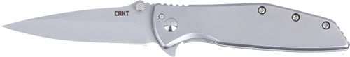 Crkt Slag 3.93" Assisted Open - Plain Edge Bead Blast Finish