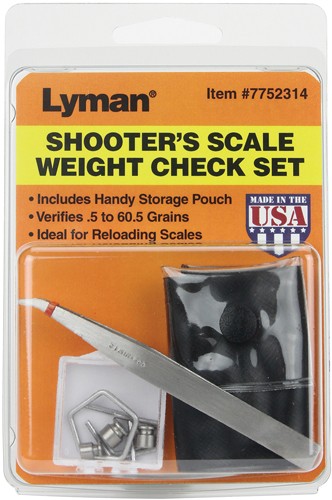 Lyman Shooter's Scale Weight - Check Set !