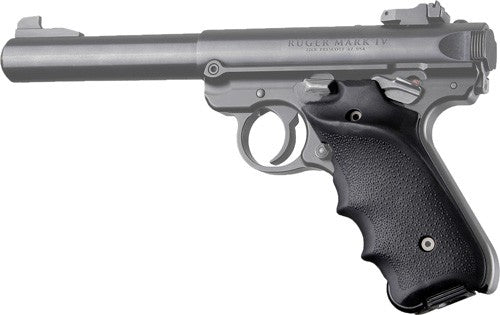 Hogue Grips Ruger Mkiv Rubber - Grip W/ Fg & Rh Thumb Rest Blk
